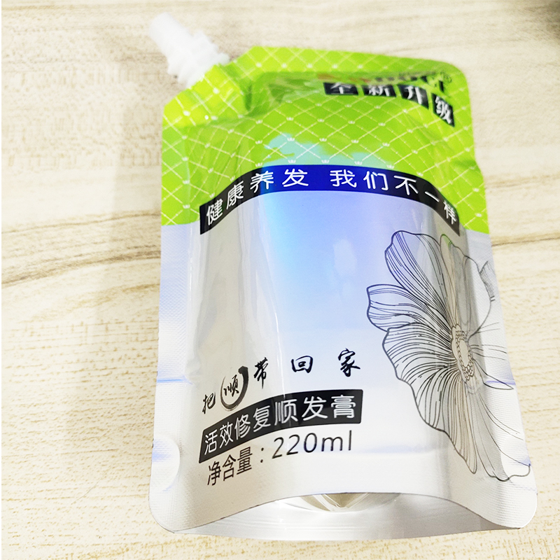 定做5升10L濃縮氨基酸液體肥料袋 帶吸嘴