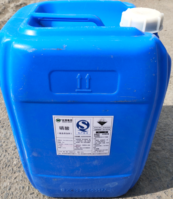 供应食品级磷酸   85% 国标  35公斤/桶 酸度调节剂  磷酸