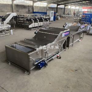 专用五仁酱条巴氏杀菌冷却流水线 下饭菜漂烫成套设备生产厂家